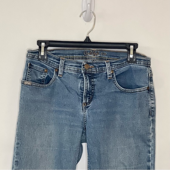 Cruel Girl Sz 9 XLong Cowgirl Jeans Boot Cut Medium Wash Denim - Picture 2 of 9